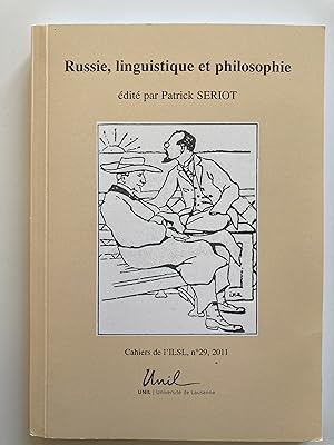 Bild des Verkufers fr Russie, linguistique et philosophie zum Verkauf von ShepherdsBook