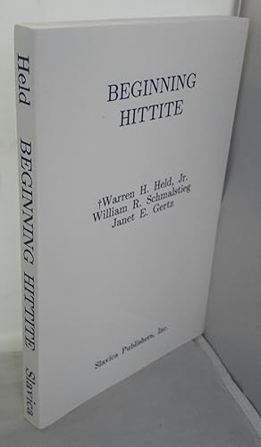 Immagine del venditore per Beginning Hittite. venduto da Addyman Books