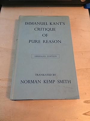 Immanuel Kant's Critique of Pure Reason