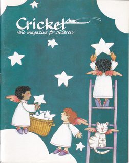 CRICKET Magazine December 1989 Volume 17 No. 4- Stellar Angels by Tomie dePaola