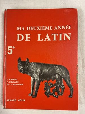 Bild des Verkufers fr Ma deuxime anne de latin. zum Verkauf von LIBRAIRIE GIL-ARTGIL SARL