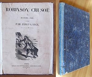 Seller image for ROBINSON CRUSOE - fine '800 ill. JANET LANGE for sale by L'Angolo del Collezionista di B. Pileri