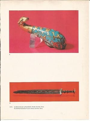 Imagen del vendedor de LAMINA 27580: Broche y espada de dos filos a la venta por EL BOLETIN