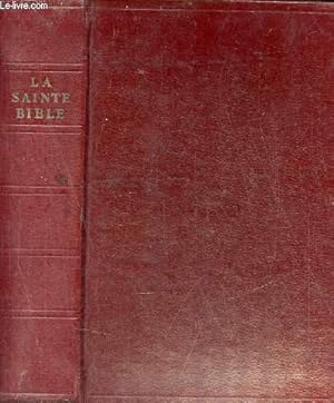 Seller image for La Sainte Bible - Nouvelle dition publie sous le patronage de la ligue catholique de l'vangile. for sale by Le-Livre