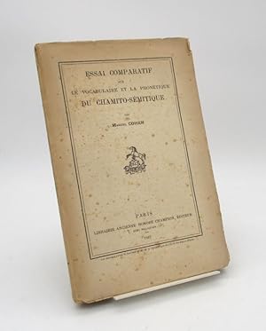 Essai comparatif sur le vocabulaire et la phonétique du chamito-sémitique