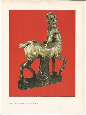 Imagen del vendedor de LAMINA 27485: Centauro de la Villa Adriana a la venta por EL BOLETIN