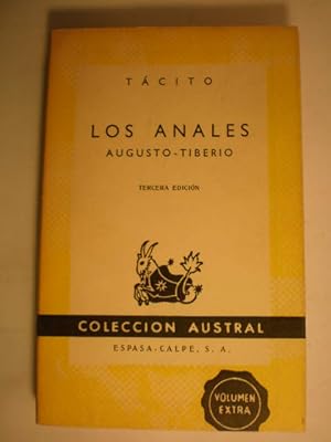 Los Anales. Augusto - Tiberio ( Austral 446 )