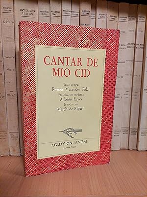 Imagen del vendedor de Cantar del Mio Cid a la venta por Martina llibreter