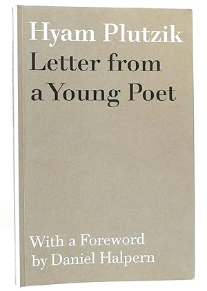 Seller image for LETTER FROM A YOUNG POET for sale by Rare Book Cellar