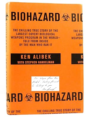 Seller image for BIOHAZARD SIGNED for sale by Rare Book Cellar
