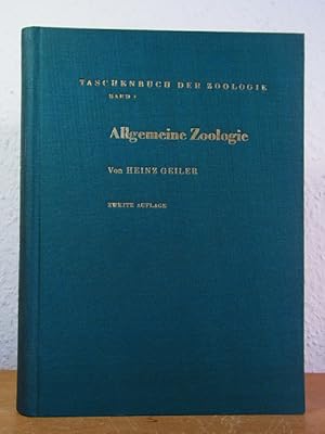 Bild des Verkufers fr Allgemeine Zoologie (Taschenbuch der Zoologie Band 1) zum Verkauf von Antiquariat Weber