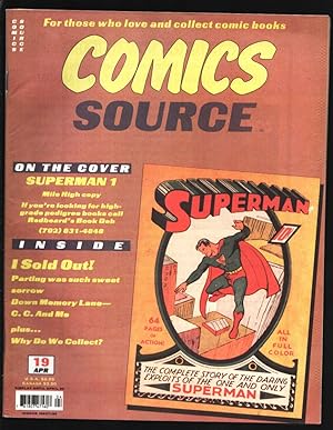 Bild des Verkufers fr Comics Source #19 1995-Comics info-grading-Buy/Sell ads-VF zum Verkauf von DTA Collectibles