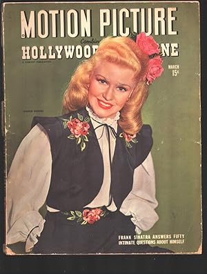 Imagen del vendedor de Motion Picture 3/1944-Ginger Rogers-Frank Sinatra-Barbara Hale-Lum & Abner-Dane Clark-Fashions-studio news-gossip-G a la venta por DTA Collectibles