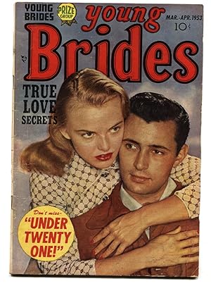 Young Brides #4 1953- Prize Romance- Simon & Kirby- Photo cover g/vg