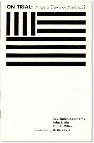 Seller image for On Trial: Angela Davis or America for sale by Lorne Bair Rare Books, ABAA