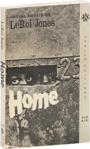 Seller image for Home: Social Essays [Signed] for sale by Lorne Bair Rare Books, ABAA