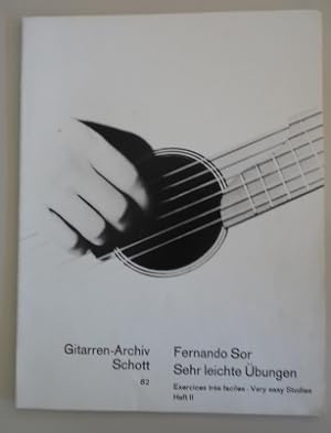 Imagen del vendedor de Sehr leichte bungen Gitarren-Archiv; 82; Sehr leichte bungen; Heft 2 a la venta por Elops e.V. Offene Hnde