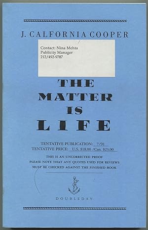 Imagen del vendedor de This Matter is Life a la venta por Between the Covers-Rare Books, Inc. ABAA