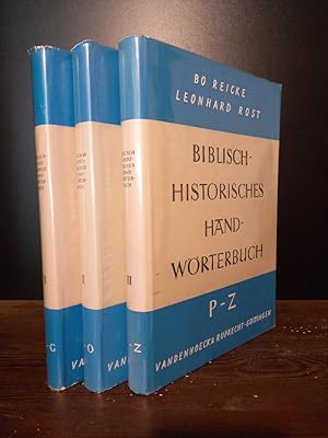 Biblisch-historisches Handwörterbuch. Landeskunde, Geschichte, Religion, Kultur, Literatur. Band ...