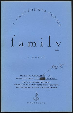 Imagen del vendedor de Family a la venta por Between the Covers-Rare Books, Inc. ABAA