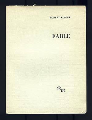 Bild des Verkufers fr Fable zum Verkauf von Between the Covers-Rare Books, Inc. ABAA