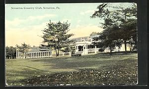 Postcard Scranton, PA, Scranton Country Club