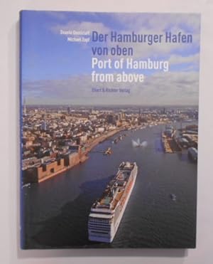 Der Hamburger Hafen von oben: Port of Hamburg from above.