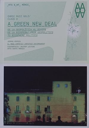 Immagine del venditore per A green new deal. De la geopoltica al govern de la biosfera. venduto da Antiquariat Bookfarm