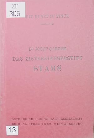 Seller image for Das Zisterzienserstift Stams. for sale by Antiquariat Bookfarm