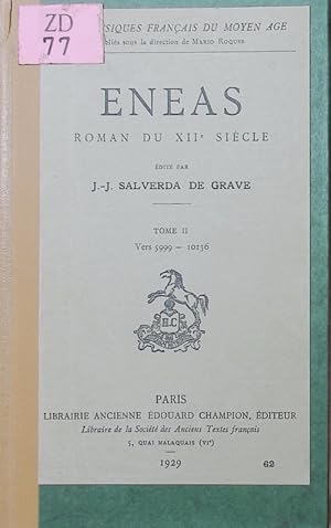 Imagen del vendedor de Eneas, 2, Vers 5999 - 10156. a la venta por Antiquariat Bookfarm