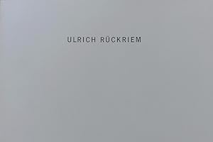 Immagine del venditore per Ulrich Rckriem, Frankfurt Daimlerstrasse. Erschienen aus Anlass der XX. Biennale von So Paulo, 1989. venduto da Antiquariat Bookfarm