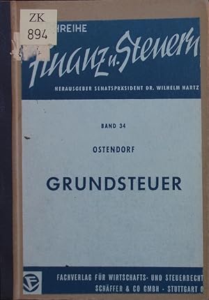 Seller image for Grundsteuer. for sale by Antiquariat Bookfarm
