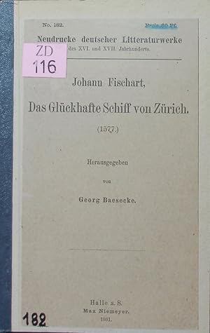 Seller image for Das glckhafte Schiff von Zrich (1577). for sale by Antiquariat Bookfarm