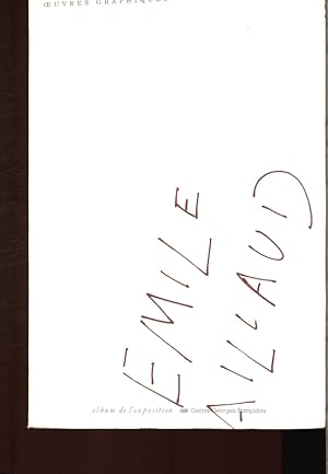 Bild des Verkufers fr Oeuvres graphiques. 4 oct. 1989/15 janv. 1990, Centre de cration industrielle, Centre Georges Pompidou ; (Album de l'exposition). zum Verkauf von Antiquariat Bookfarm