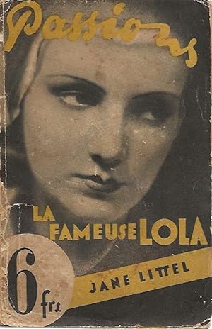 Seller image for La Fameuse Lola for sale by Badger Books