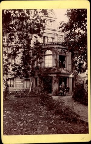 Foto Potsdam, Wohnhaus Spandauer Straße vom Garten aus, Anwohner, Juli 1890, 1934