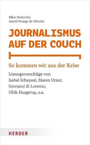 Imagen del vendedor de Journalismus auf der Couch a la venta por Rheinberg-Buch Andreas Meier eK
