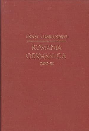 Die Burgunder, Schlußwort / Ernst Gamillscheg; Sprach- und Siedlungsgeschichte der Germanen auf d...