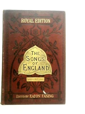 Bild des Verkufers fr The Songs of England Vol.III zum Verkauf von World of Rare Books
