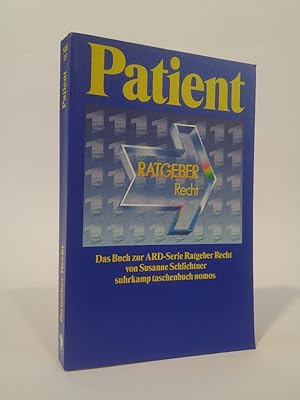Seller image for Patient [Neubuch] Der ARD-Ratgeber for sale by ANTIQUARIAT Franke BRUDDENBOOKS