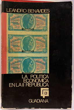 Seller image for La poltica econmica en la II Repblica for sale by SalvaLibros