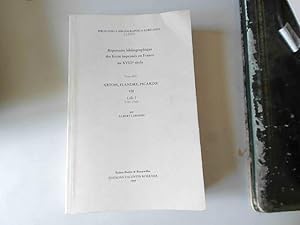 Bild des Verkufers fr Rpertoire bibliographique des livres imprims au XVIIIe sicle TOME XIII zum Verkauf von JLG_livres anciens et modernes
