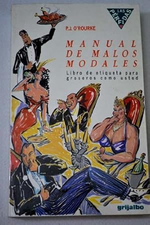 Seller image for Manual de malos modales for sale by Libros Tobal