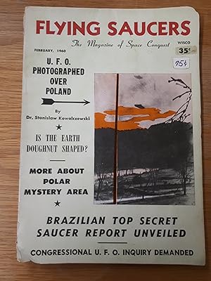 Image du vendeur pour Flying Saucers The Magazine of Space Conquest. February 1960 mis en vente par Cambridge Rare Books