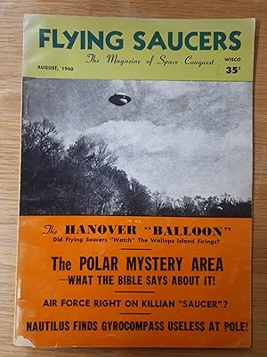 Image du vendeur pour Flying Saucers The Magazine of Space Conquest. August 1960 mis en vente par Cambridge Rare Books