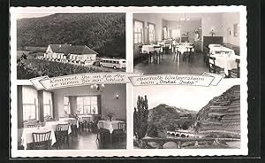 Bild des Verkufers fr Ansichtskarte Walporzheim /Ahr, Gasthaus Onkel Jupp, Innenansichten zum Verkauf von Bartko-Reher