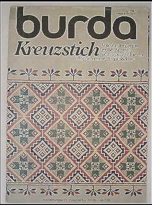 burda Kreuzstich Bd.71: Volkskunstmuster, Skandinavische Designs, Wappen-Motive, Assisi-Stickerei...