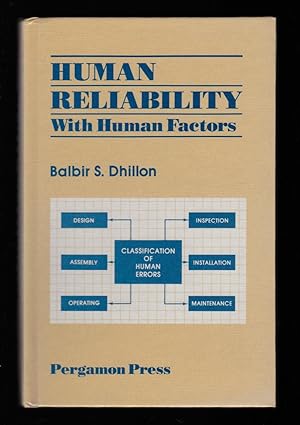 Seller image for Human Reliability: With Human Factors for sale by killarneybooks