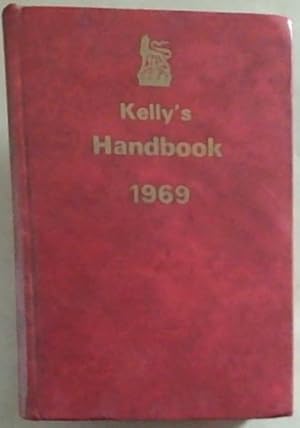 Bild des Verkufers fr Kelly's handbook 1969 zum Verkauf von Chapter 1
