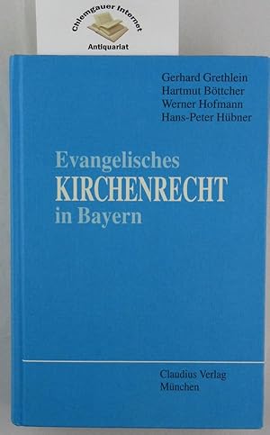 Bild des Verkufers fr Evangelisches Kirchenrecht in Bayern. zum Verkauf von Chiemgauer Internet Antiquariat GbR